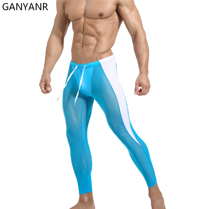 Compression Long Pant - GANYANR колготки для бега, мужские компрессионные