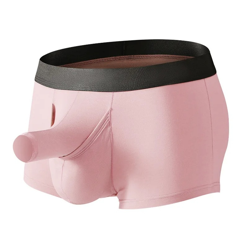 Bamboo Fiber Trunk - Мужские трусы-боксеры из бамбукового волокна с