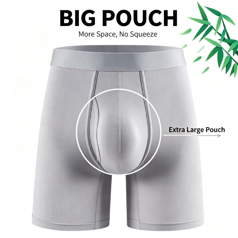 Мужские трусы-боксеры из бамбу – обзор и цена Bamboo Fiber Trunk